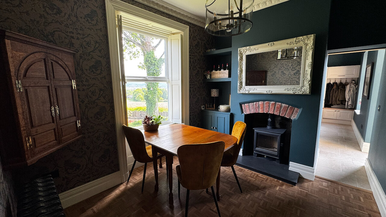 The dining room today