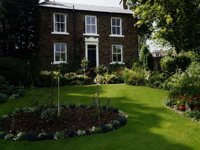 Broadfield House from the garden, 1970